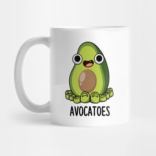 Avoca-toes Funny Avocado Puns Mug